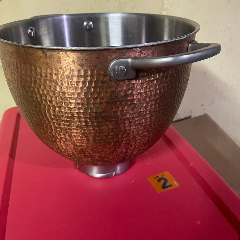 KitchenAid Copper Hammered Mixing Bowl
